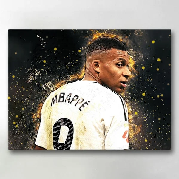 Canvas-taulut / Taulut - Mbappe - 40x30 cm - Canvastaulut