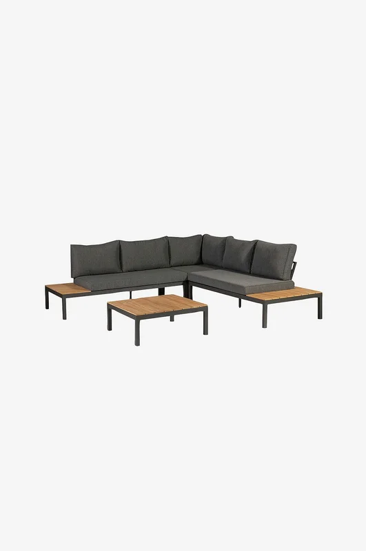 WOOOD - Loungeset La Vida med dynor - Brun - Loungemöbler - Från Homeroom