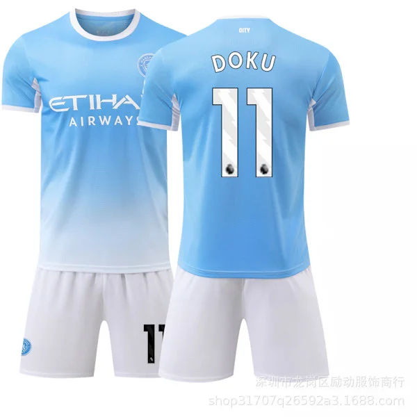 Laadukas pelipaita, hyvä hinta, nopea toimitus 27 Manchester City nro 16
