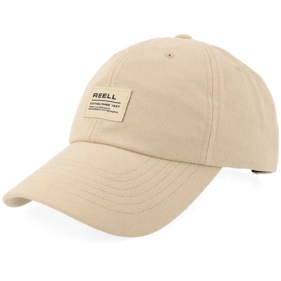 Reell - Beige unconstructed Lippis - Zenith Cap Sand Dad Cap @ Hatstore