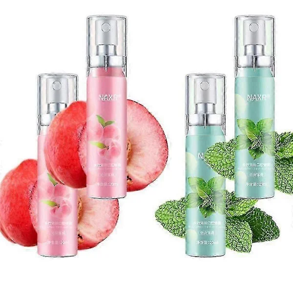Fräsch andedräktsspray Antibakteriell Sockerfri Dålig andedräkt Rökare 80ml