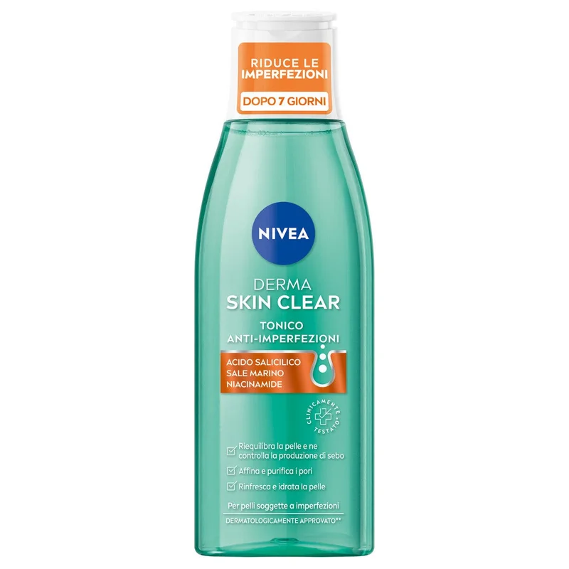 Nivea Derma Skin Clear Tonico Anti-imperfezioni Tonico Viso Per