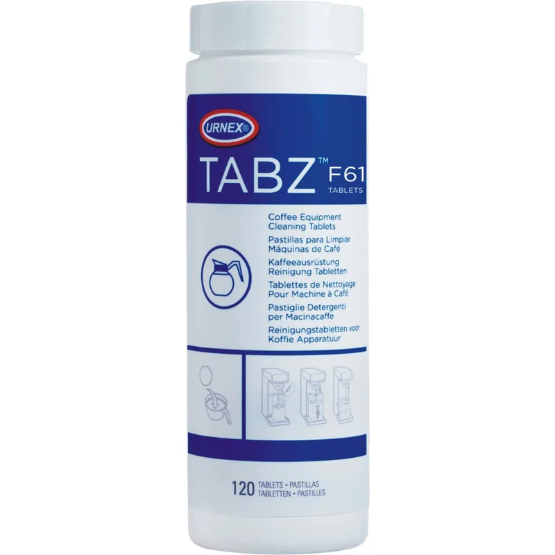 Urnex Tabz Filterkaffe Rengöringstabletter 4g 120 st | Kaffe > Kaffereservdelar & Rengöring > Rengöringstabletter | Bagaren och Kocken