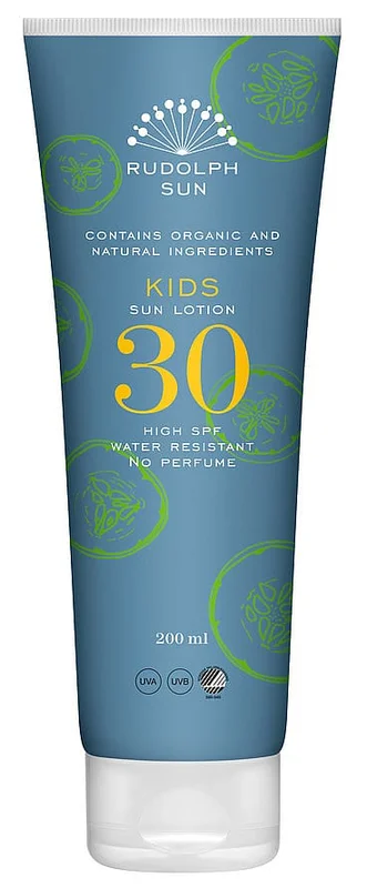 Rudolph Care Sun Kids Lotion SPF 30 200 ml, Hudpleje, Solcreme, Solcreme Til Børn