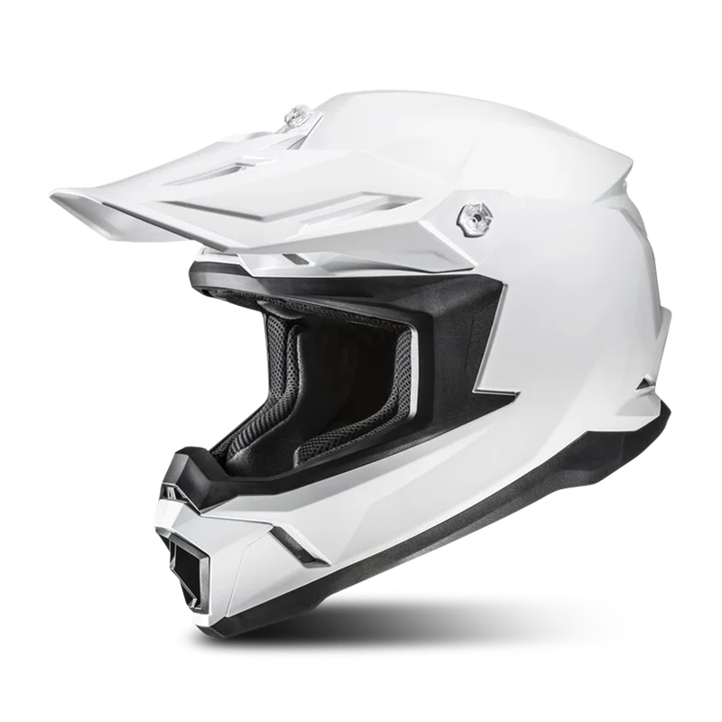 Kask Cross HJC C50 Solid Złamany Biały S
