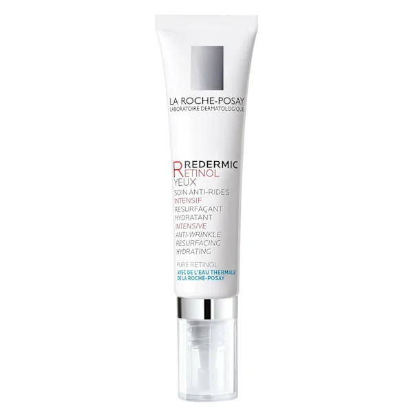 La Roche-Posay Redermic R Eyes Retinoli silmänympärysvoide, ikääntymistä ehkäisevä silmänympärysvoide ryppyjen ja tummien silmänalusten vähentämiseen 