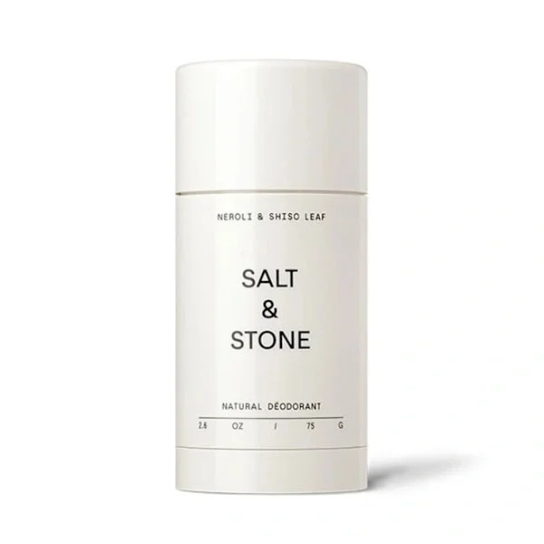 Salt Stone Unisex Svart Agarwood Extra Stark Antiperspirant Deodorant Stick, Aluminiumfri Naturlig Antiperspirant Stick, Vit, 1 Stick