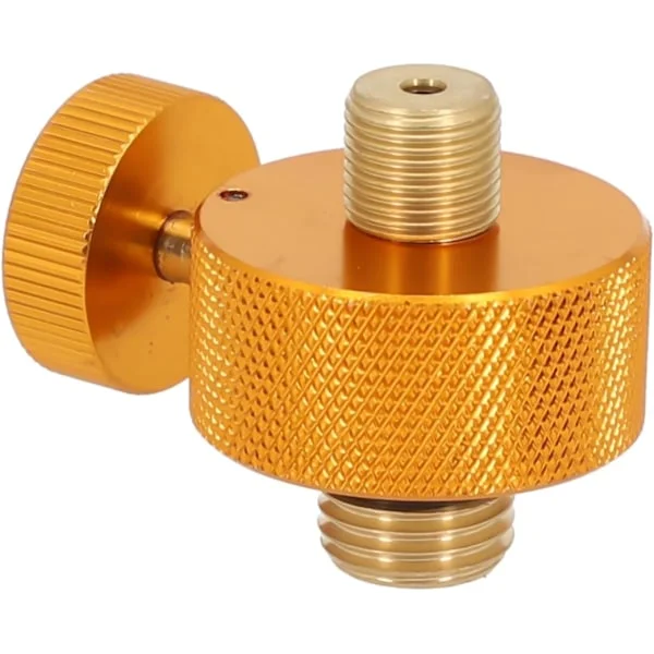 30x22x35MM Camping Komfur Adapter Flydende Gas Cylinder Gasflaske Adapter Gasflaske Adapter Camping Komfur Adapter