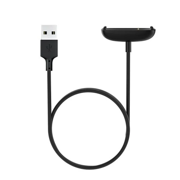 Snabb USB-ladekabel Lader Strømfeste Adapter for Fitbit Inspire 3 Klokke