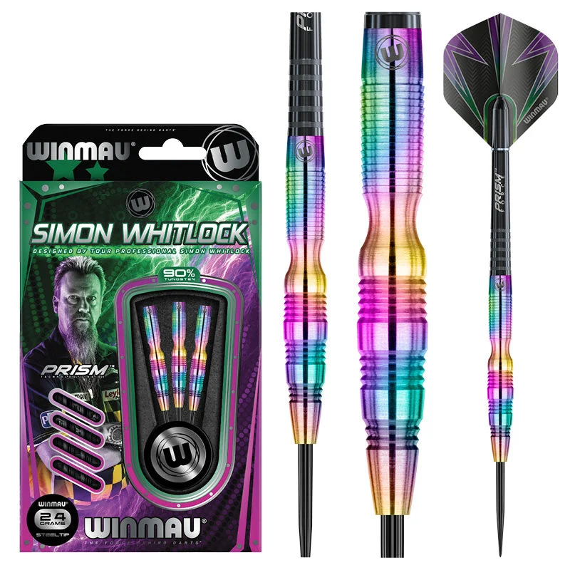 Winmau Simon Whitlock 3 Darts Steel Tip Darts 24g