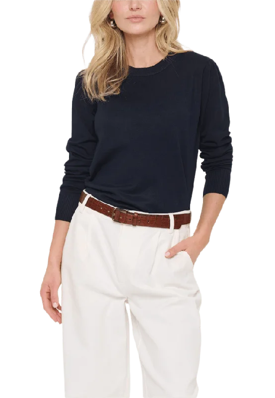 Saint Tropez Mila Sweater Tröjor Dam Blå XS
