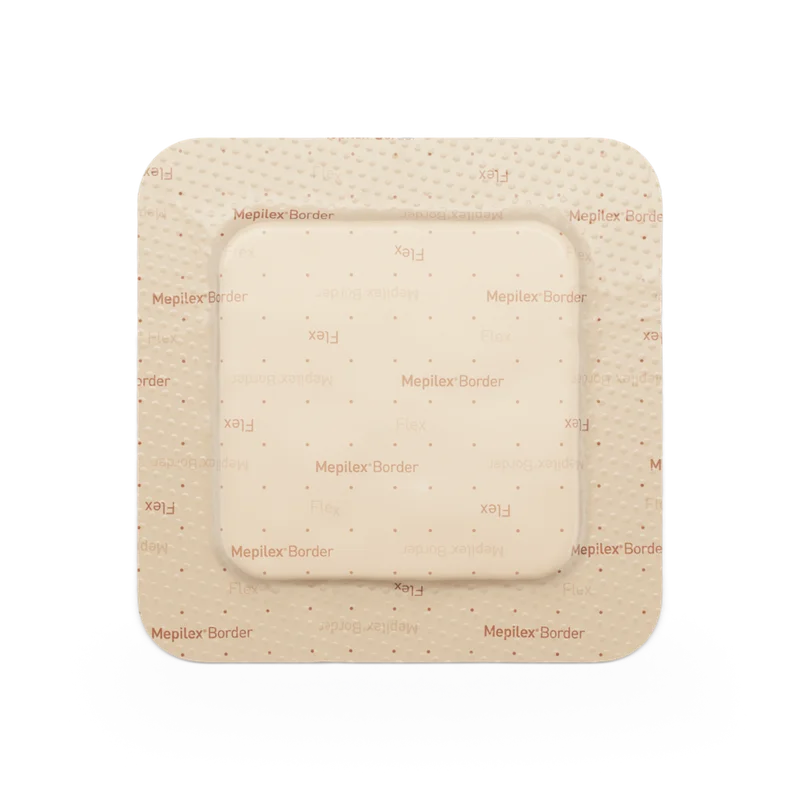 Mepilex Border Flex bandasje 10x10 cm 5 stk