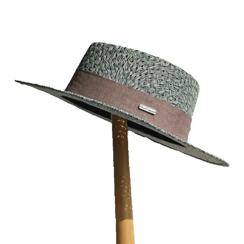 AliExpress - Chapeaux de paille de plage 2026 pour femmes, protection solaire UV, large bord, chapeau de paille d'été, design ajouré, style canotier, 
