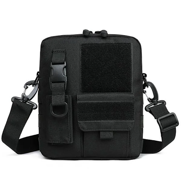 Crossbody taske skuldertaske messenger taske militær arbejdstaske taktisk taske med nøglepung multifunktionel taske kompatibel mænd kvinder kompatibel