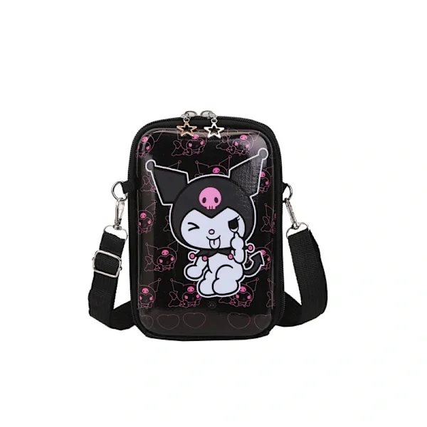 1 stk. Kuromi Messenger Taske til Kvinder Anime Hardshell Taske