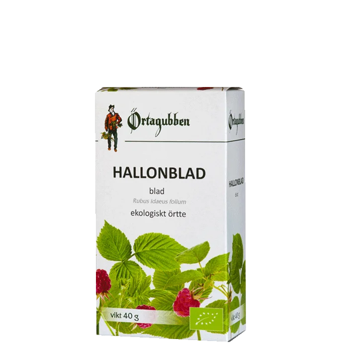 Örtagubben Hallonblad 40 g