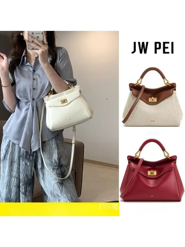 AliExpress - JW PEI Lock Bag, Design Lock, élégant, polyvalent, cuir véritable, sac à bandoulière pour femme
