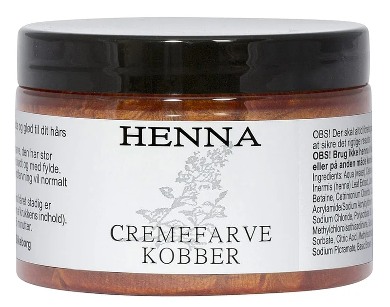 Rømer Henna Cremefarve Kobber 140 ml, Hår, Hårfarve, Permanent Hårfarve