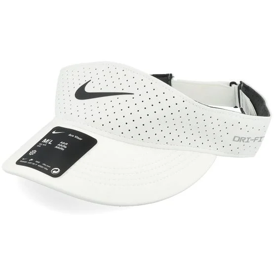 Nike - Noir visor Casquette - Ace Sab White Visor @ Hatstore