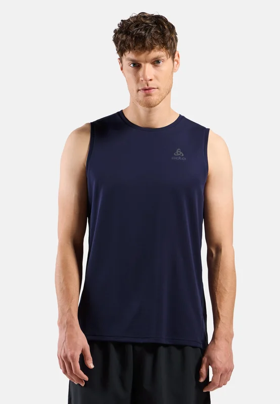 Odlo Essential Lauf-Tank für Herren, M, blau