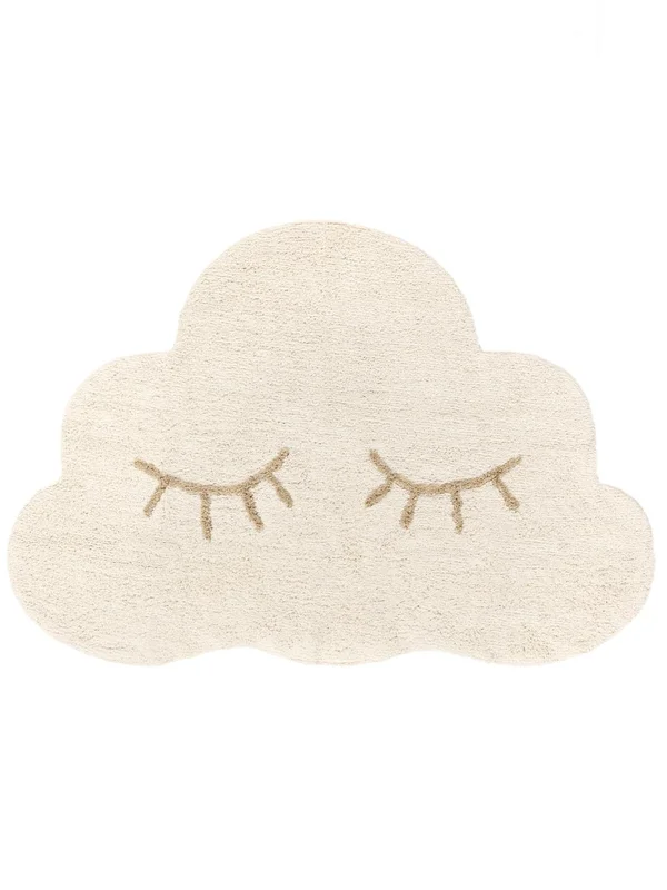 Kitchen Rug Sleepy Cloud 100X150 Cotton Off White/Beige