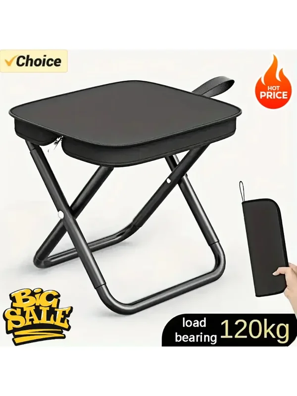 AliExpress - Draagbare opvouwbare kruk Lichtgewicht campingstoel Opvouwbare stoel voor vissen, wandelen, reizen, buiten- en binnengebruik