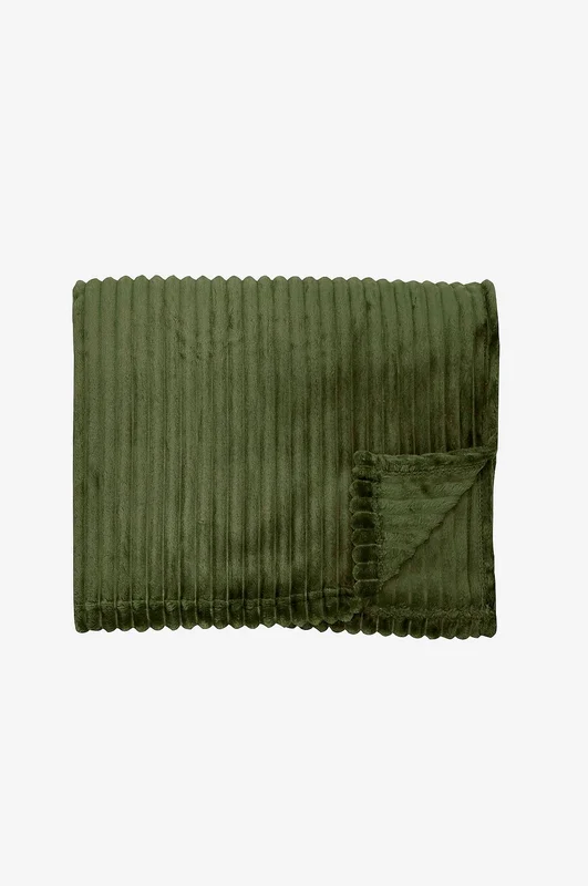 Redlunds - Baloo pledd 130x170 - Grønn - Tepper & pledd - 130X170 - Fra Homeroom