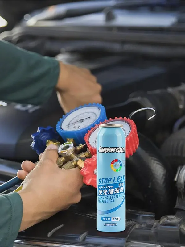 AliExpress - Auto Klimaanlage Leck Detektor Farbstoff Fluoreszierende Auto Klimaanlage Reparatur Öl AC Leck Erkennung Farbstoff Pipeline Erkennung 