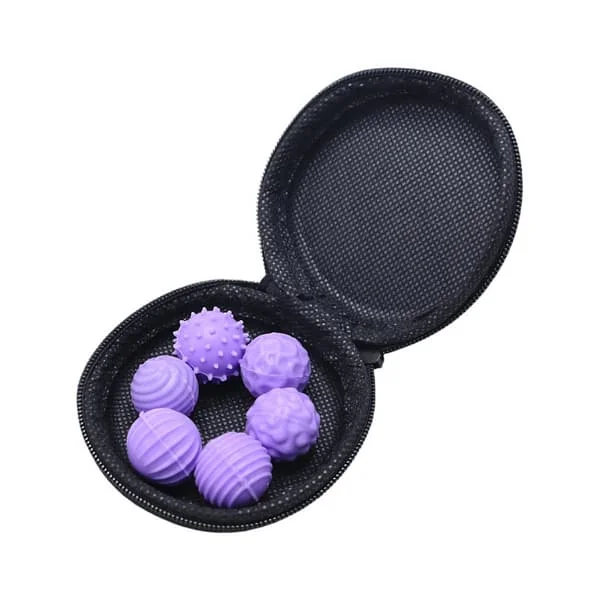 6-pakning 2 cm sensoriske magnetiske kuler med injiserbare silikon Buckyballs for å lindre angst og dekompresjon