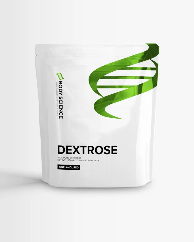 Dextros - 1500 g - Naturell - Body Science Dextrose - Snabba kolhydrater, egen sportdryck