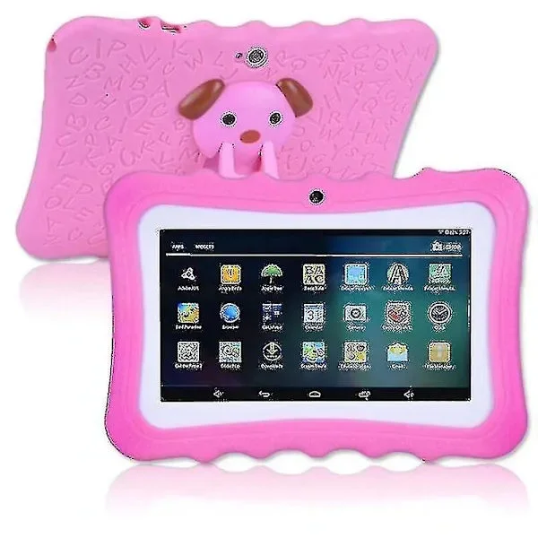 7" Kids Tablet Android Tablet PC 8GB ROM 1024*600 Resolution Wifi Kids Tablet PC, Pink