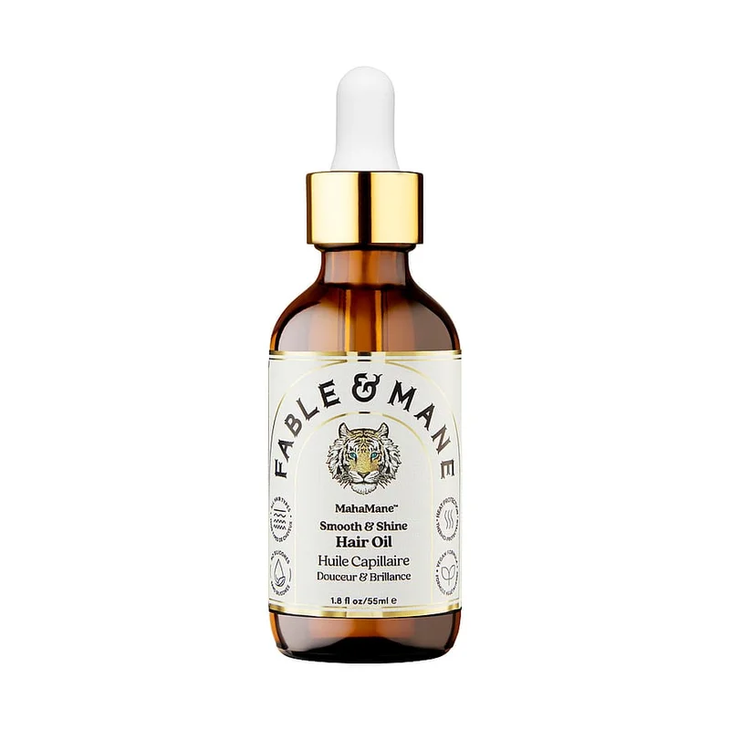 Fable & Mane MahaMane Smooth & Shine Hair Oil 55ml, Hår, Shampoo & Hårpleje, Hårolie & Serum