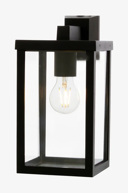 Aneta Lighting - Fasadbelysning Arendal vägglampa - Svart - Fasadbelysning - Från Homeroom