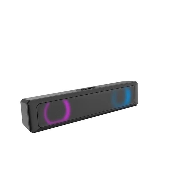 A4 Bluetooth Sound Blaster Audio Fargerik Lang Stereo TV TV Ekko Vegg Kul Lysende RGB Høyttaler