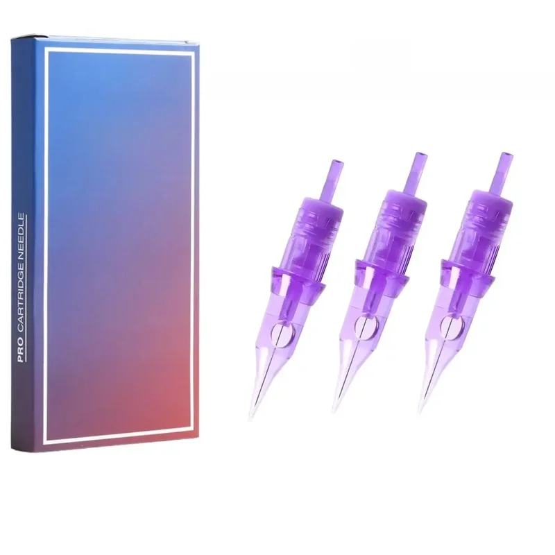 AliExpress - 10Pcs 1RL 0,18/0,25/0,30/0,35/0,4mm Tattoo Permanent Make-Up Nadeln Patrone runde Liner Für Dreh Stift Maschine Microblading