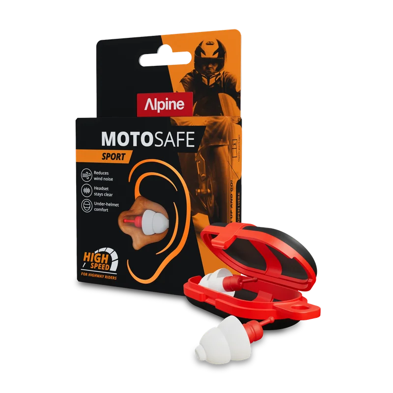 Alpine MotoSafe Sport - 2026 MC-Öronproppar
