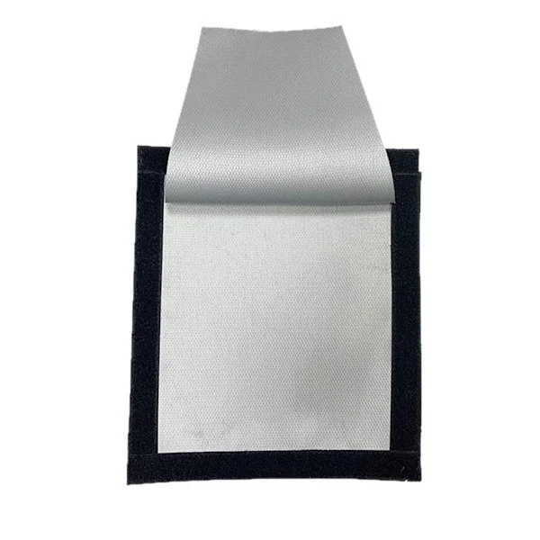 Tältkamin skorstenkit med värmebeständig silikonglasfibermanschett och regnavledare kompatibelt med Onetigris, kaminjack ersättning tål 572°F/300°C