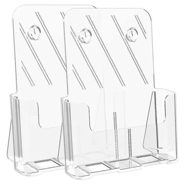 Brosjyreholder 8,5 X 11 Brosjyrestativ Akryl Brosjyreholder Klar Flyerholder Display Tw