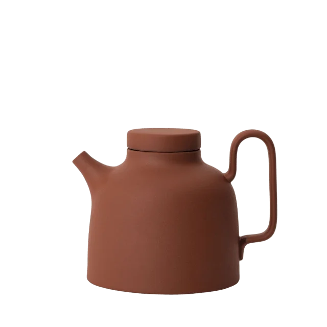 Design House Stockholm Tea Pot Sand Secret Serveringstillbehör Unisex Röd 12x12x12
