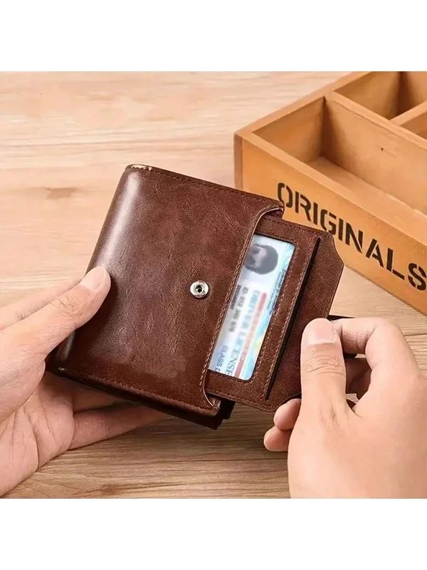 AliExpress - Porte-monnaie homme portefeuille RFID antivol homme portefeuille en cuir fermeture éclair porte-carte de visite sac d'argent portefeuille