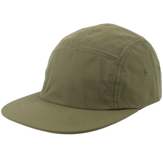 Beechfield - Grøn 5panel Kasket - Outdoor Camper Olive 5-panel @ Hatstore