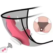 Fjärrkontroll Sugande Vibrator för Kvinnor Sexiga Trosor Kraftfull Klitorisstimulator Sexleksaker för Kvinnor Par 18