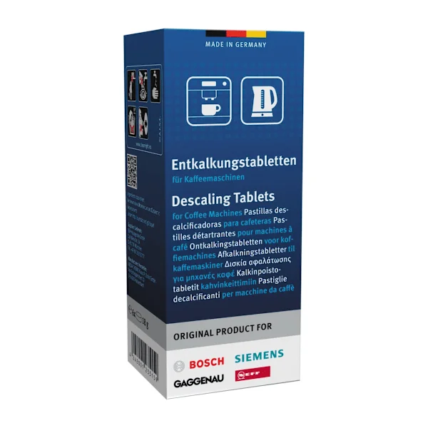 Descaling tablets for coffee makers and kettles
