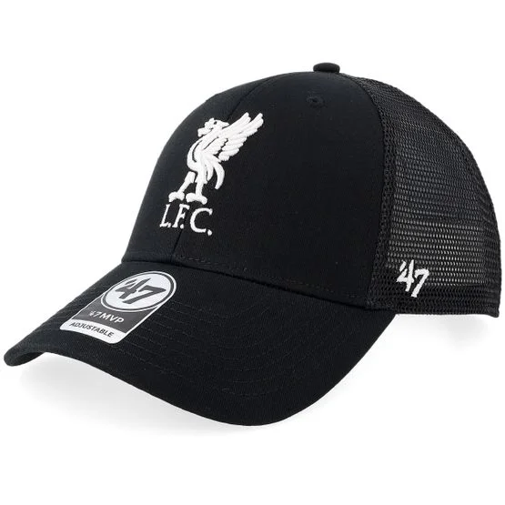 47 Brand - Football Svart trucker Caps - Liverpool Branson '47 Mvp Black Trucker @ Hatstore