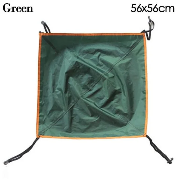 Fluga/Tålig Hängmatta Cover Tält Presenning Cover GRÖN 56X56CM