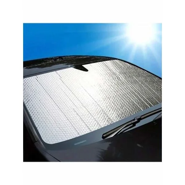 Easypie Selection 130 X 60 Cm Bil Solskydd Gardiner Solskyddsmedel Värmeisolering Solskydd Främre Blockering Automatisk Infällbar Vindruta Silver