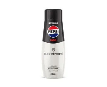 SodaStream-Pepsi Max 440 ml-Pepsi Max-smak som gir 9 liter ferdig drikke-Beverage & snacks-Smaksessenser