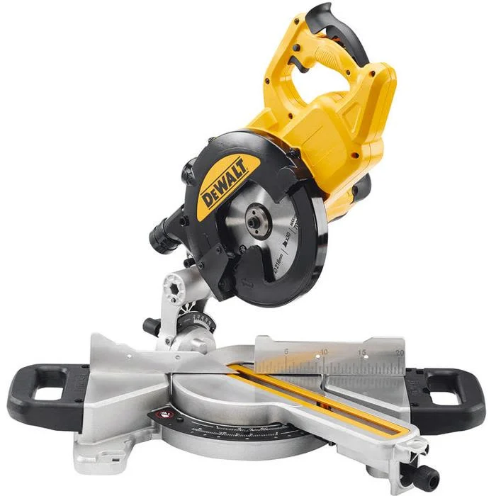 Dewalt DWS774 Kap- og geringssav, Stationære maskiner