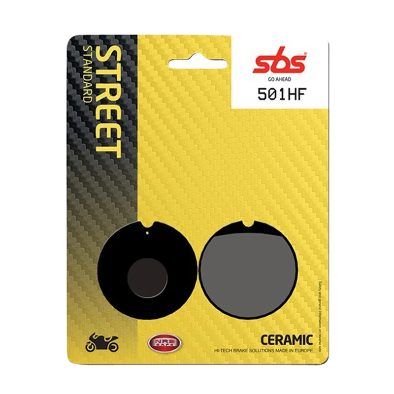 Pastiglie Freno SBS Anteriori e Posteriori Nere - Suzuki GSR 600 2006-2010
