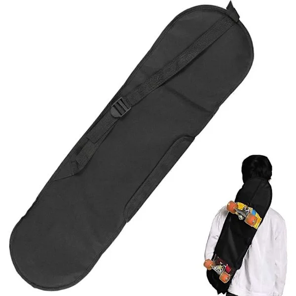 Skateboard Bag Skateboard Bag Longboard Bag Justerbar Skateboard Bag Skateboard Ryggsekk Bærbar Oppbevaring med Justerbar Skulderstropp for Skateboa